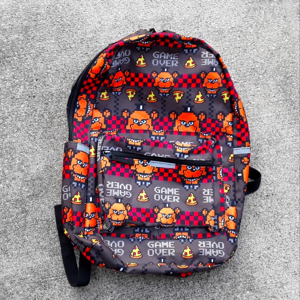Five Nights At Freddys FNAF Game Over Backpack